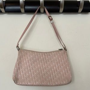 Dior Blush Pink Monogram Shoulder Bag
